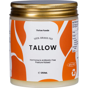 100% Grass Fed Tallow 250ml 100% Grass Fed Tallow 250ml