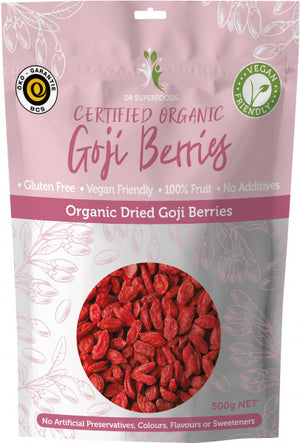 Certified Organic Goji Berries Certified Organic Goji Berries