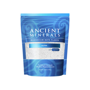 Ancient Minerals Magnesium Bath Flakes Ultra (with MSM) 750g Ancient Minerals Magnesium Bath Flakes Ultra (with MSM) 750g