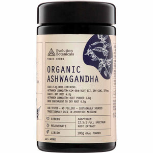 Organic Ashwagandha Tonic Herbs 100g Organic Ashwagandha Tonic Herbs 100g