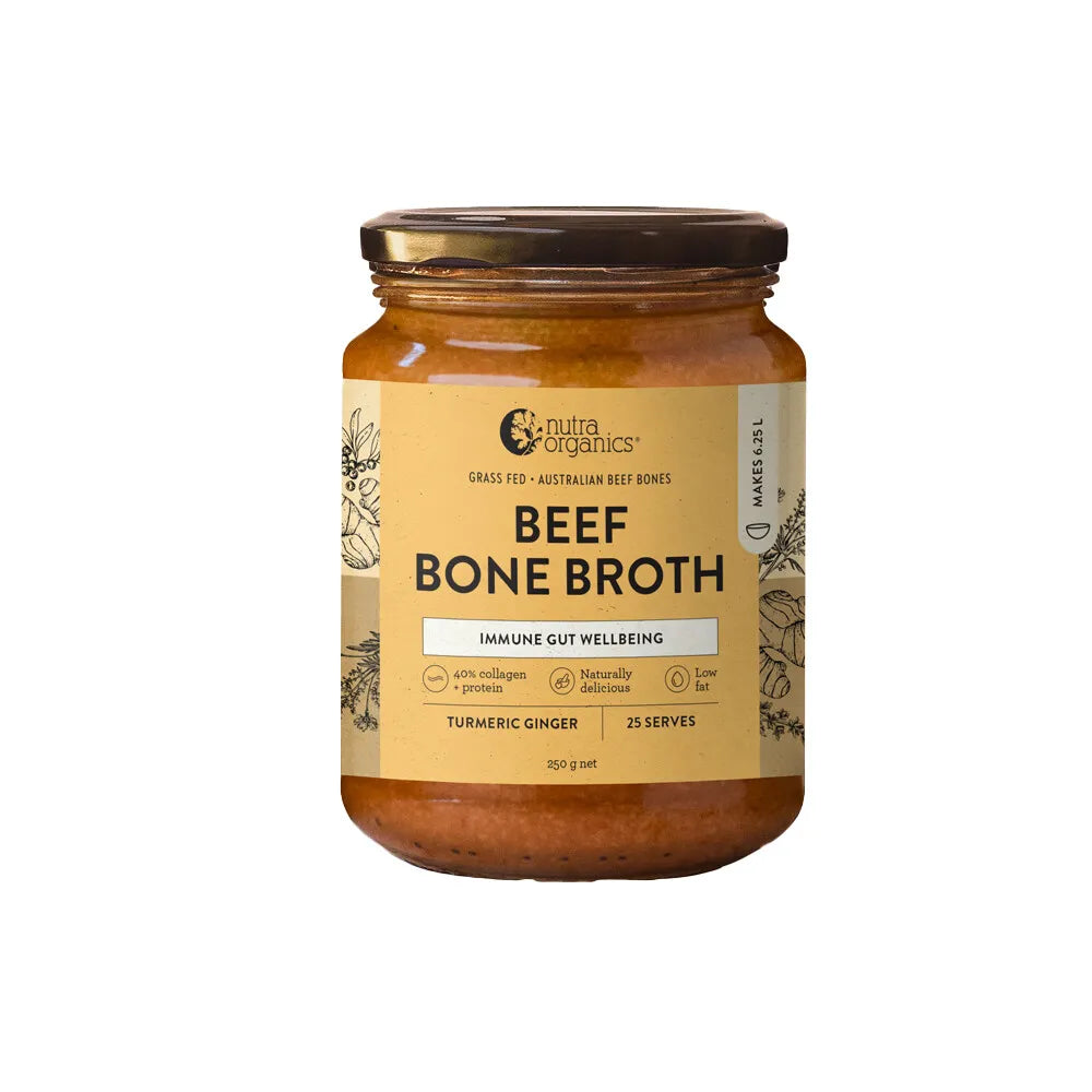 Beef Bone Broth Concentrate - Turmeric Ginger