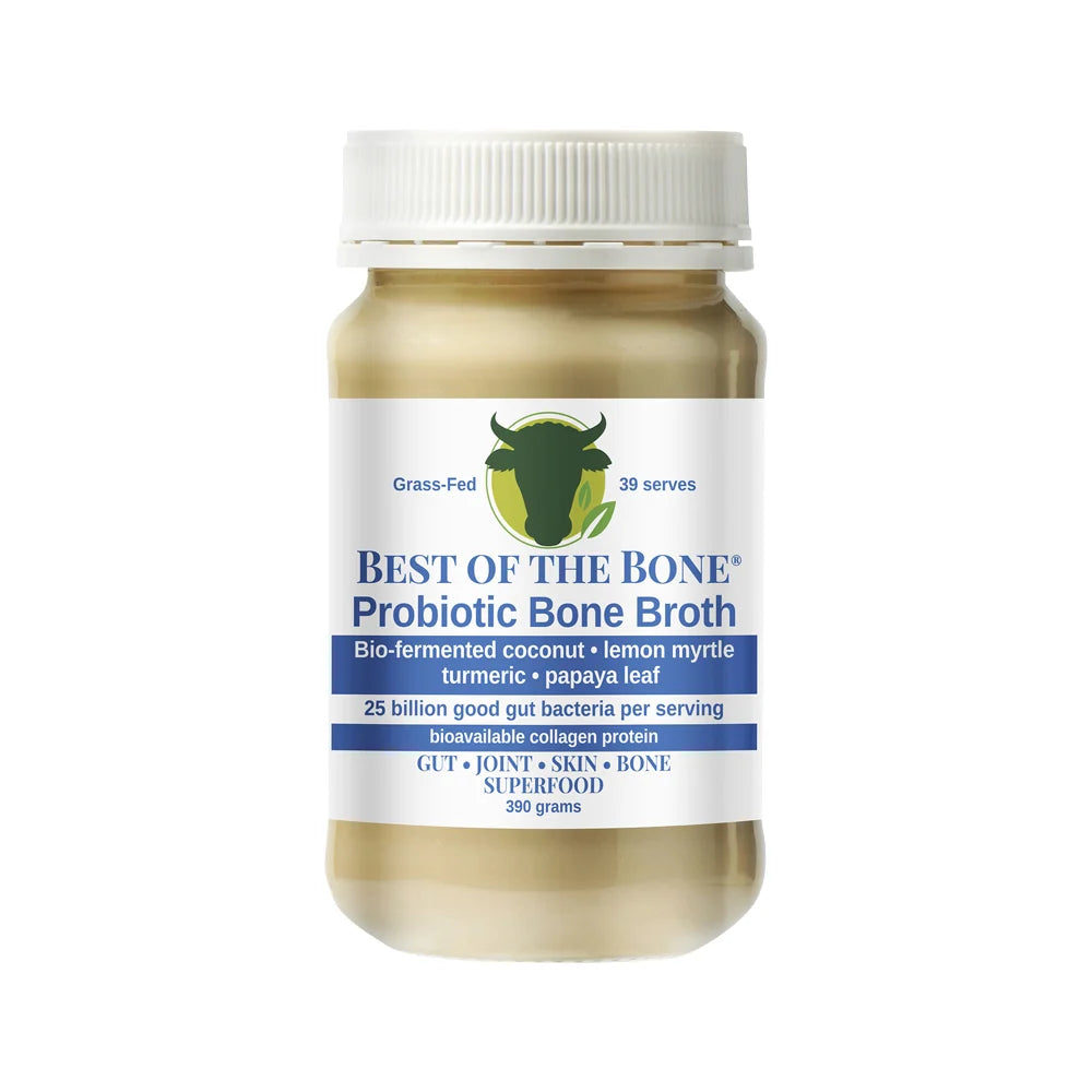 Bone Broth Concentrate - Probiotic Coconut & Lemon Myrtle
