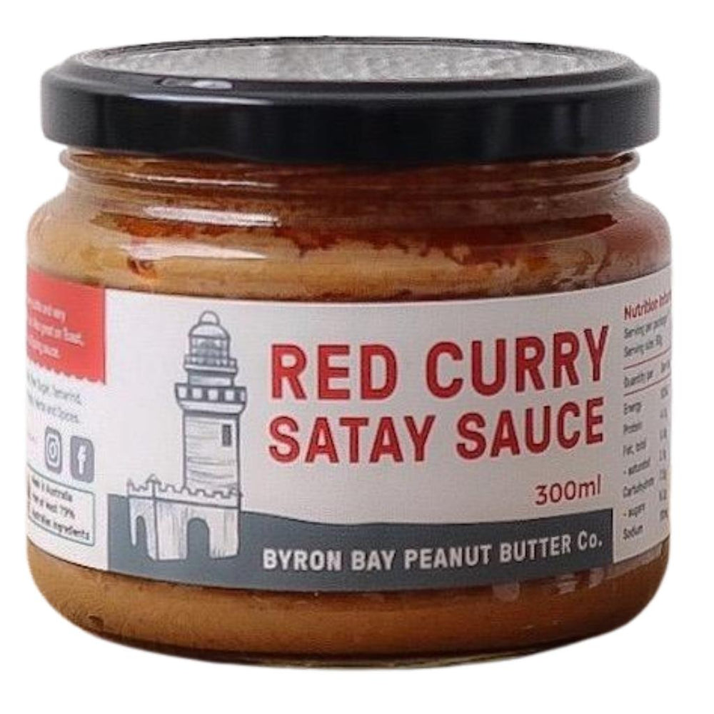 Byron Bay Red Curry Satay Sauce