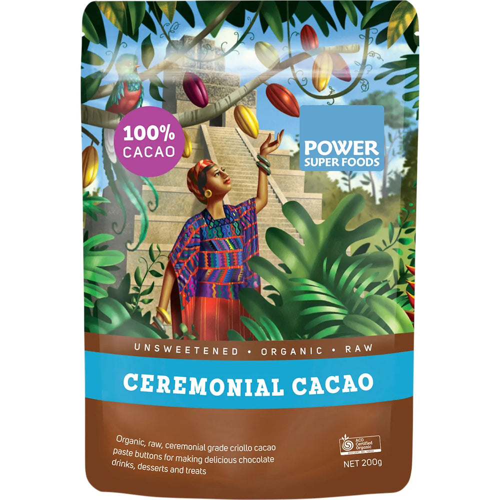 Cacao Paste Buttons Ceremonial Grade Certified Organic