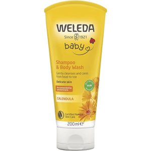 Calendula Baby Shampoo & Body Wash 200ml Calendula Baby Shampoo & Body Wash 200ml