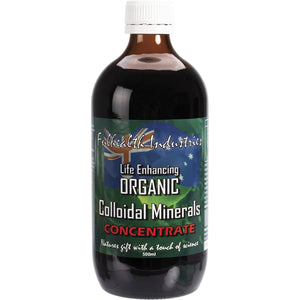 Colloidal Minerals Organic Concentrate 500ml Colloidal Minerals Organic Concentrate 500ml