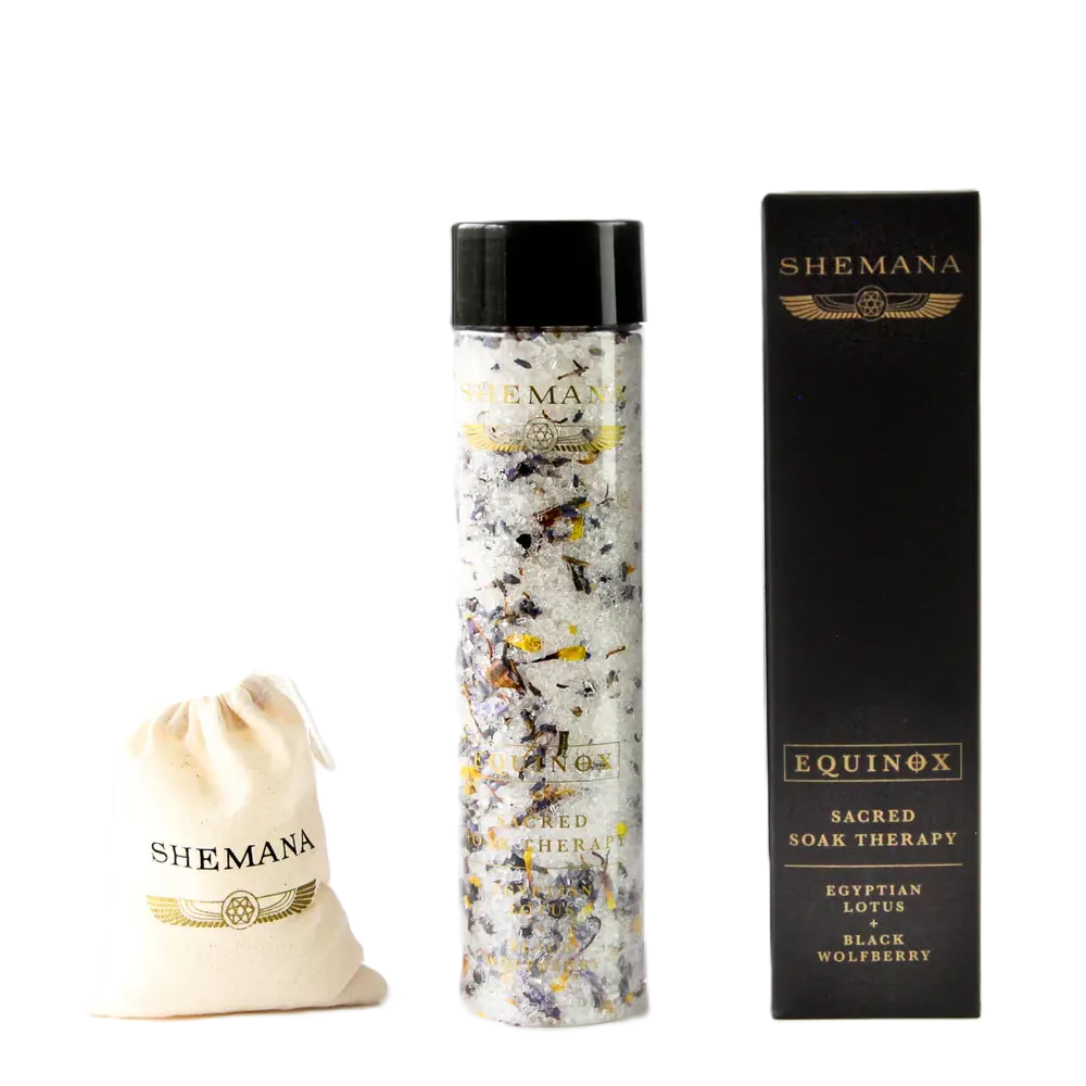 EQUINOX - Egyptian Lotus & Black Wolfberries Bath Salts