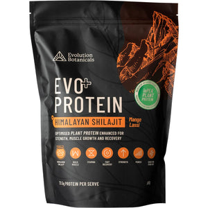 EVO+ Protein + Himalayan Shilajit Mango Lassi 900g EVO+ Protein + Himalayan Shilajit Mango Lassi 900g