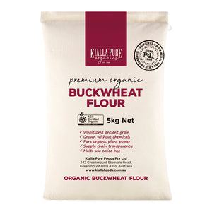 Organic Buckwheat Flour (Calico Bag) 5Kg Organic Buckwheat Flour (Calico Bag) 5Kg