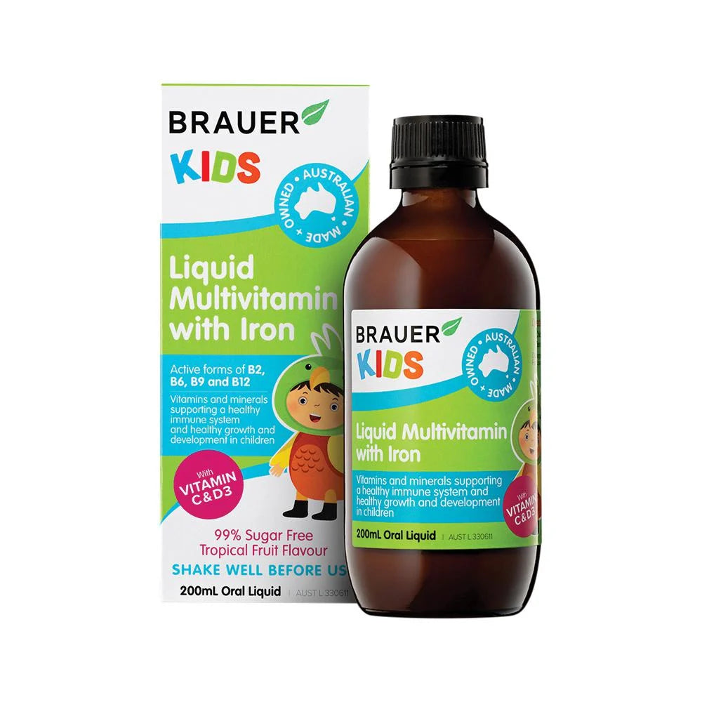 Liquid Multivitamin with Iron 200ml