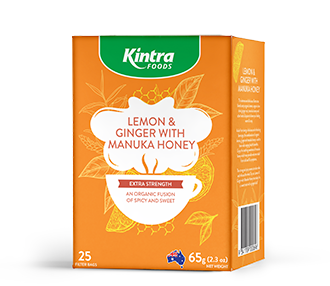 Lemon & Ginger with Manuka Honey Teabags
