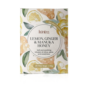 Lemon, Ginger & Manuka Honey Teabags Lemon, Ginger & Manuka Honey Teabags
