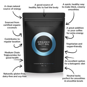 Organic MCT OIL Powder 200g Organic MCT OIL Powder 200g