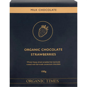 Milk Chocolate Strawberries 100g Milk Chocolate Strawberries 100g