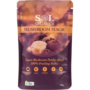 Mushroom Magic - Super Mushroom Extract Blend 100g Mushroom Magic - Super Mushroom Extract Blend 100g
