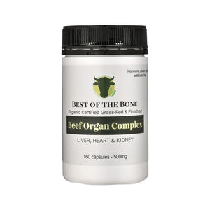 Organic Beef Organ Capsules Organic Beef Organ Capsules