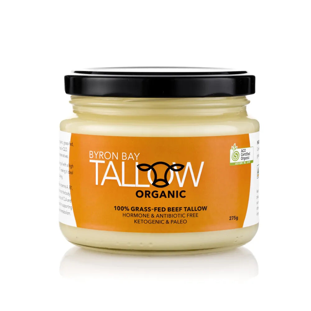 Organic Grass Fed Beef Tallow