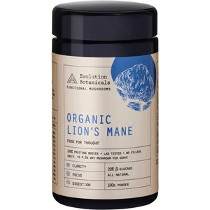 Organic Lion's Mane Food for Thought Organic Lion's Mane Food for Thought
