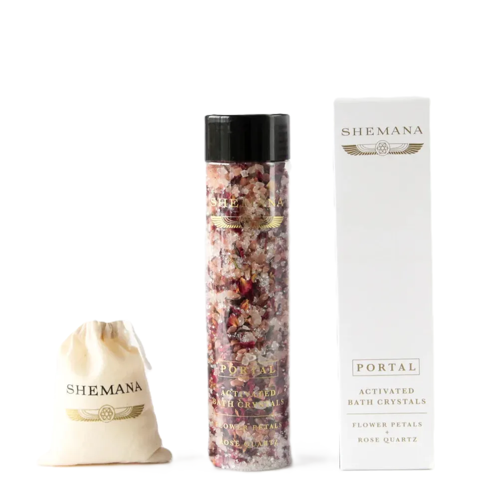 PORTAL - Rose Petals & Rose Quartz Bath Salts