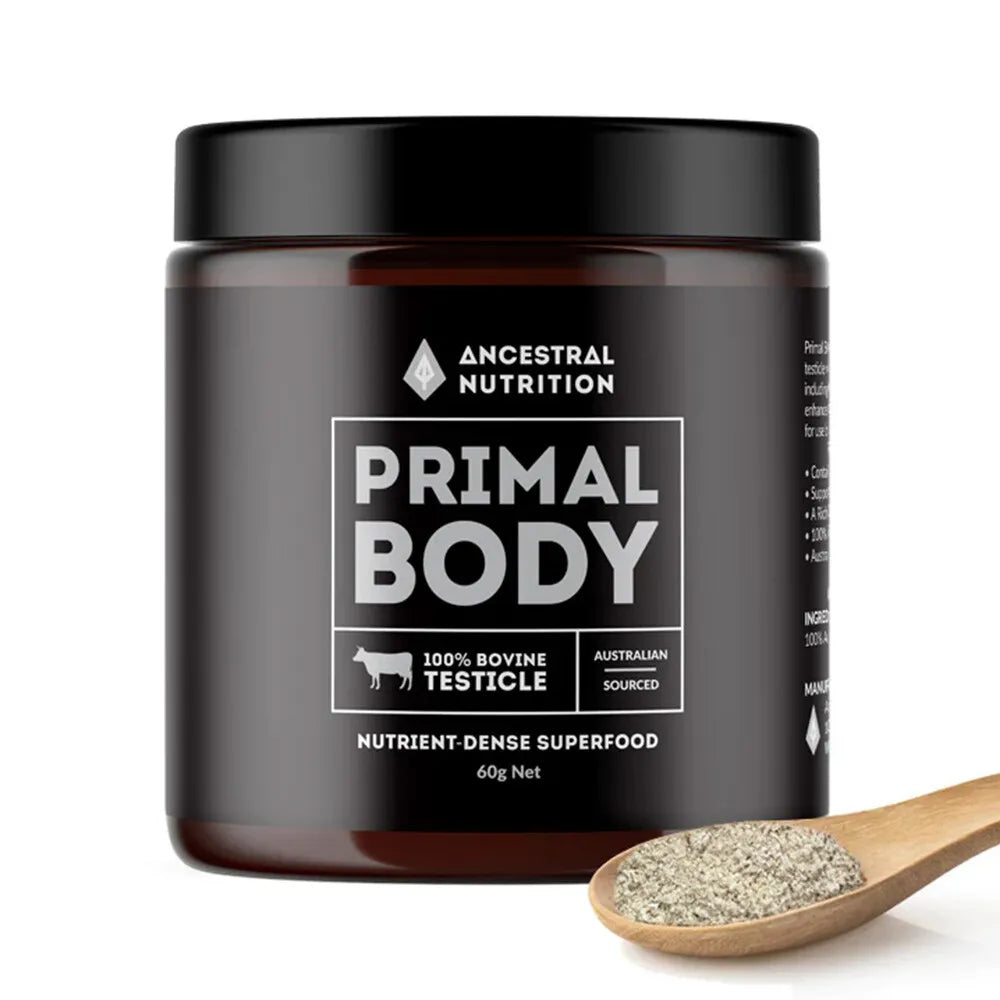 Primal Body - Grass Fed Bovine Testicle Capsules