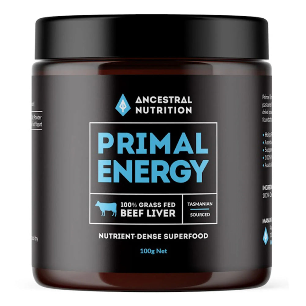 Primal Energy - Grass Fed Beef Liver Capsules
