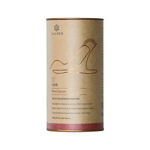 Sacred Taste Organic Drinking Cacao (Rose Cacao) Love 250g Sacred Taste Organic Drinking Cacao (Rose Cacao) Love 250g
