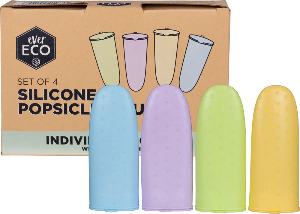 Silicone Popsicle Moulds 4pk