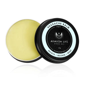 Vegan Aromatherapy Balm - Headache Vegan Aromatherapy Balm - Headache