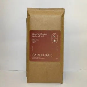 Vegan Salted Almond Carob Bar (90g) Vegan Salted Almond Carob Bar (90g)