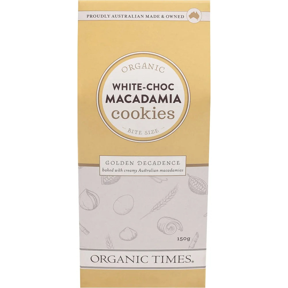 White Choc Macadamia Cookies 150g