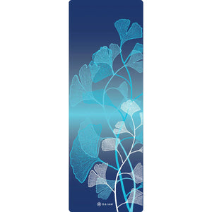 Yoga Mat Essential Support 4.5mm Blue Flower Yoga Mat Essential Support 4.5mm Blue Flower