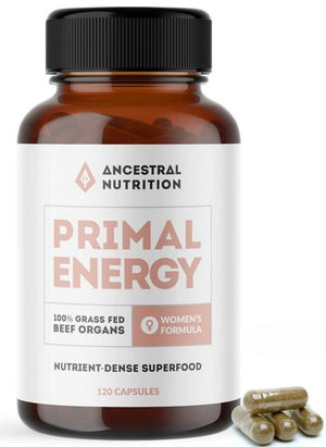 Primal Energy Women - Grass Fed Beef Organ Superfood CAPS Primal Energy Women - Grass Fed Beef Organ Superfood CAPS