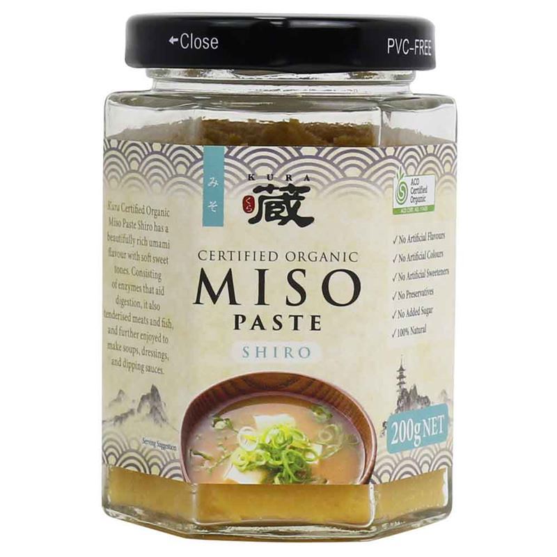 Kura Organic Miso Paste Shiro