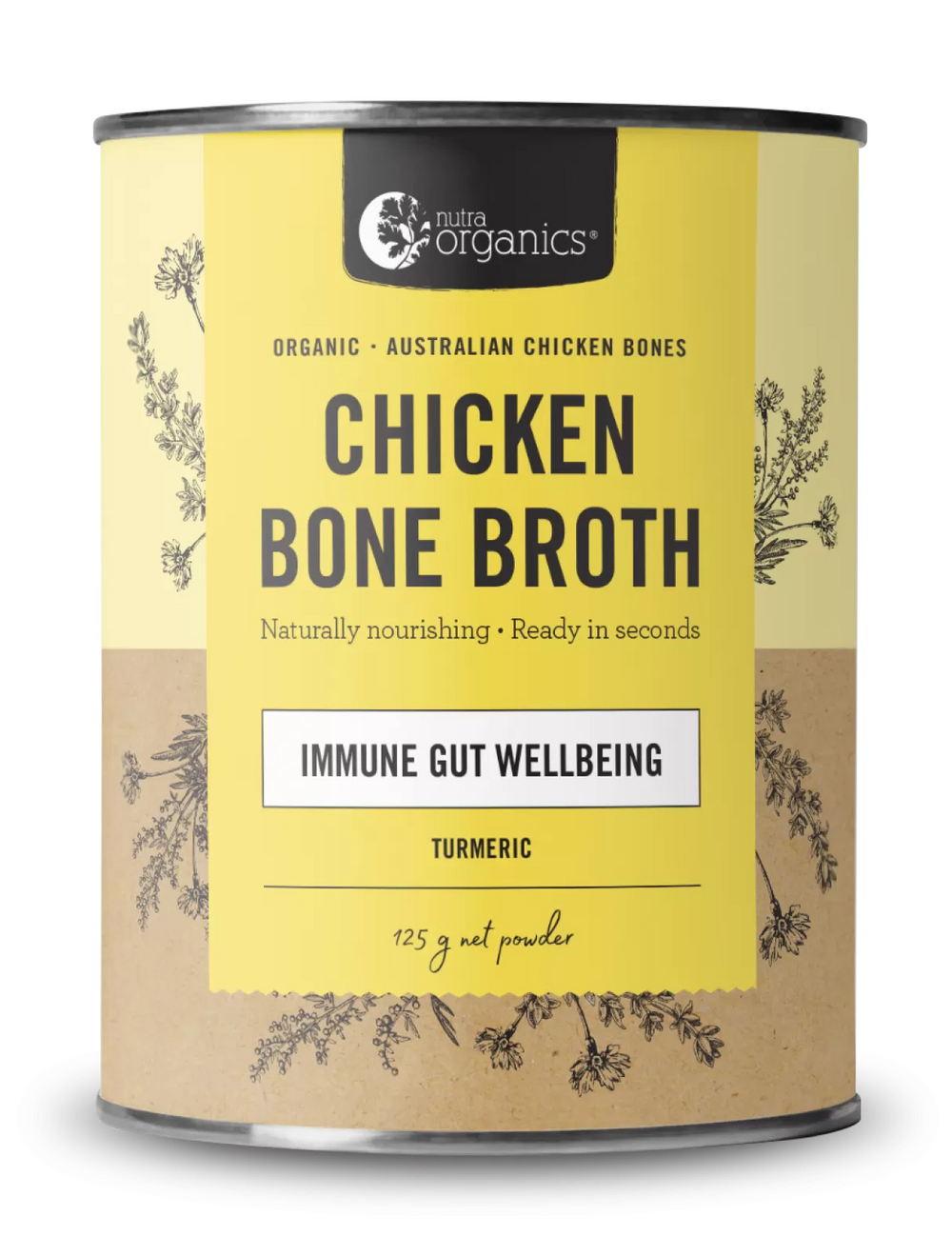 Chicken Bone Broth Powder - Turmeric