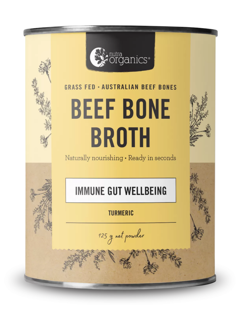 Beef Bone Broth Powder - Turmeric