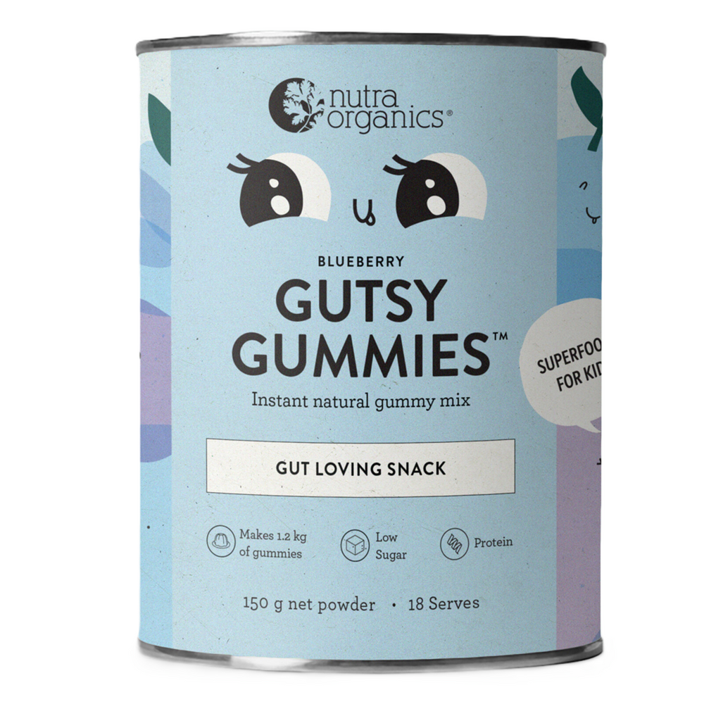 Nutra Organics Gutsy Gummies Blueberry