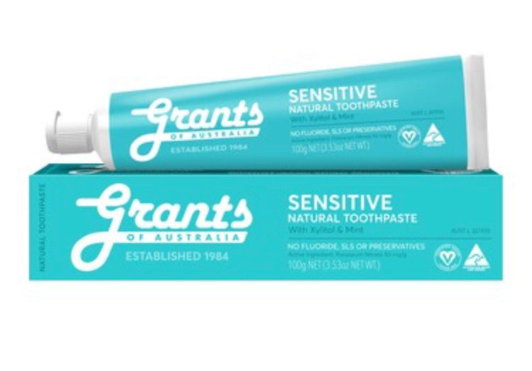 Grants
Sensitive Toothpaste