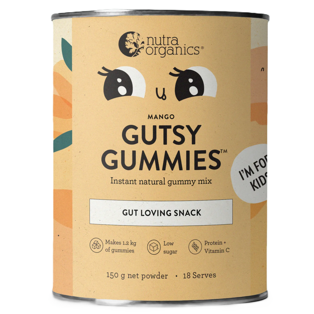 Nutra Organics Gutsy Gummies Mango