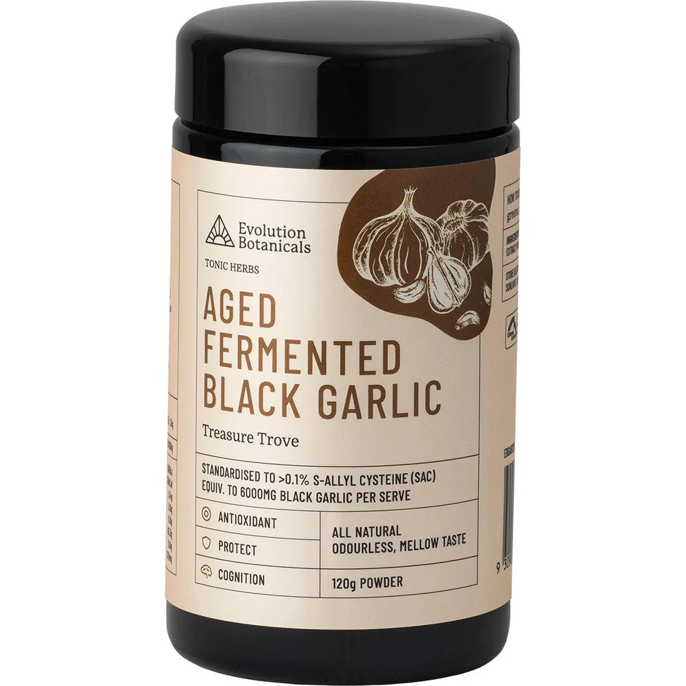 Aged Fermented Black Garlic Powder 120g