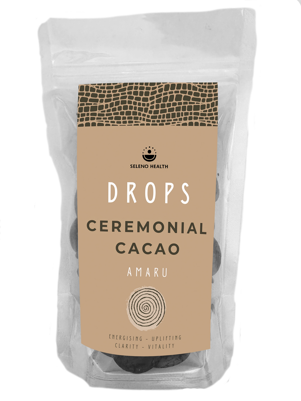 AMARU -AWARD WINNING- CEREMONIAL CACAO PASTE DROPS 250g