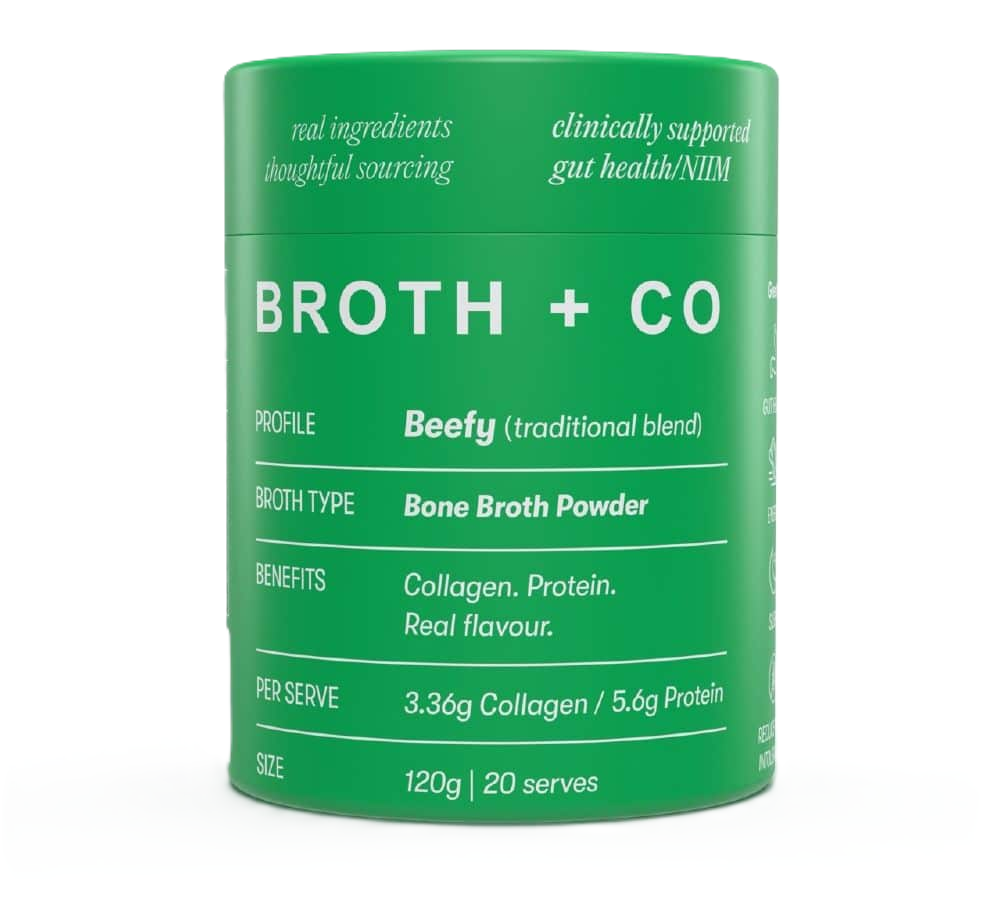BEEFY - Bone Broth Powder 120g – SuperNatural Health Online