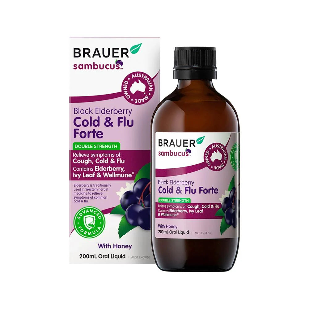 Sambucus Cold & Flu Forte Adults 200ml