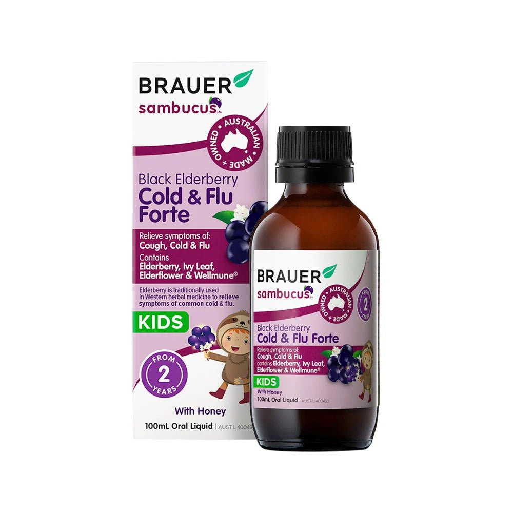 Sambucus Cold & Flu Forte Kids 100ml
