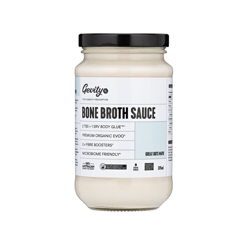 Bone Broth Sauce Great Guts Mayonnaise 375g