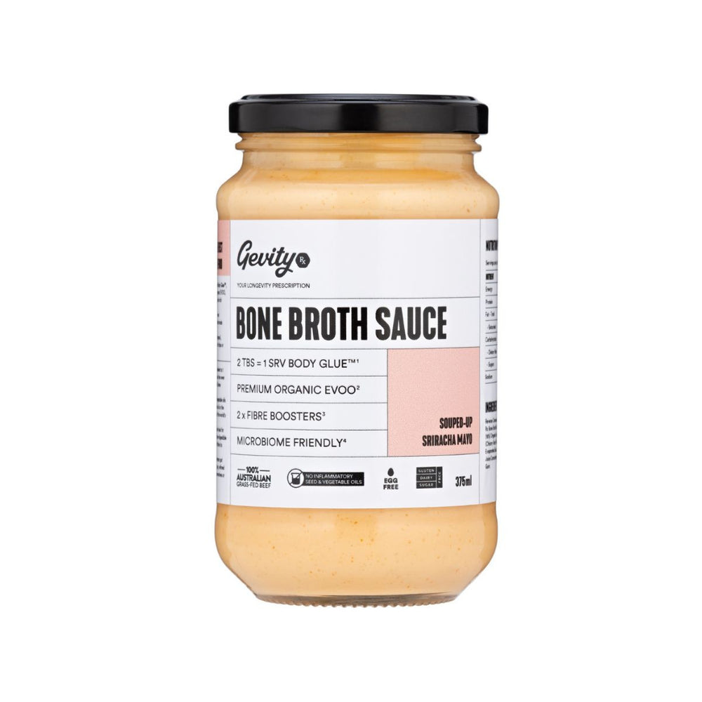 Bone Broth Sauce Souped-Up Sriracha Mayonnaise 375g