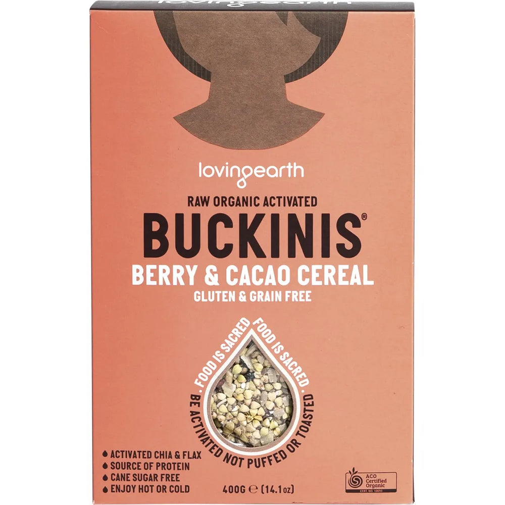 Buckinis Berry & Cacao Cereal 400g