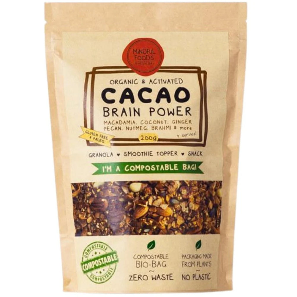 Cacao Brain Power Granola Organic & Activated