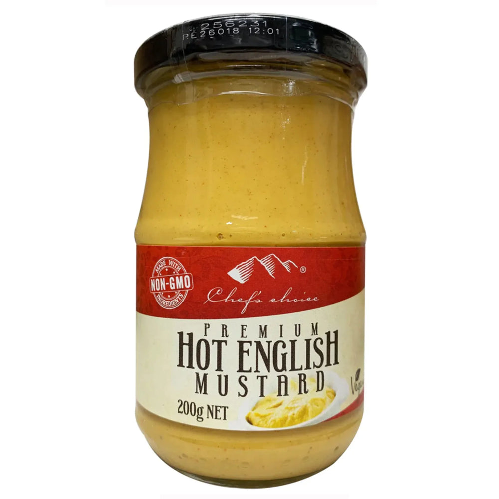 Chef's Choice Hot English Mustard 200g