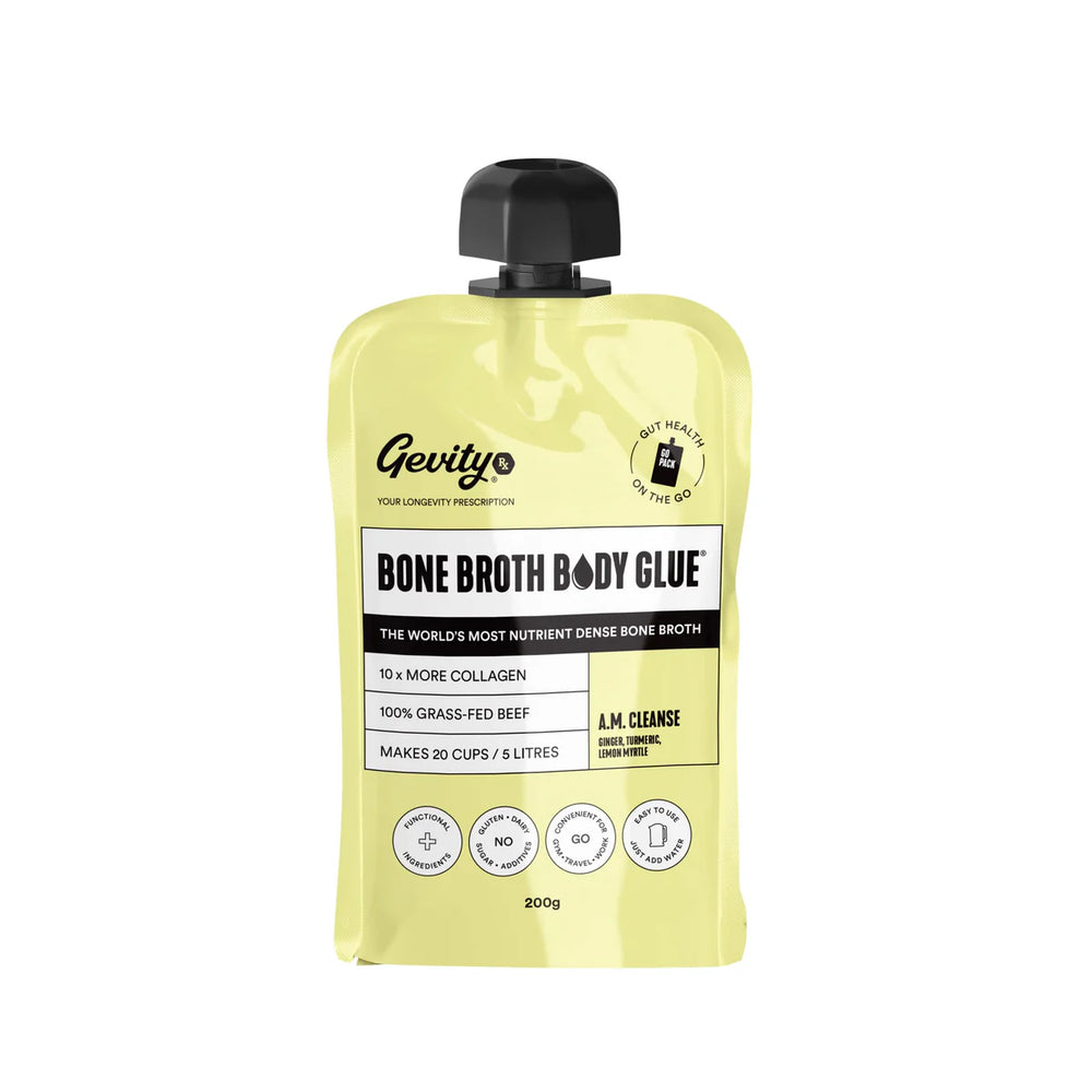 Bone Broth Body Glue Concentrate Go Pack A.M Cleanse