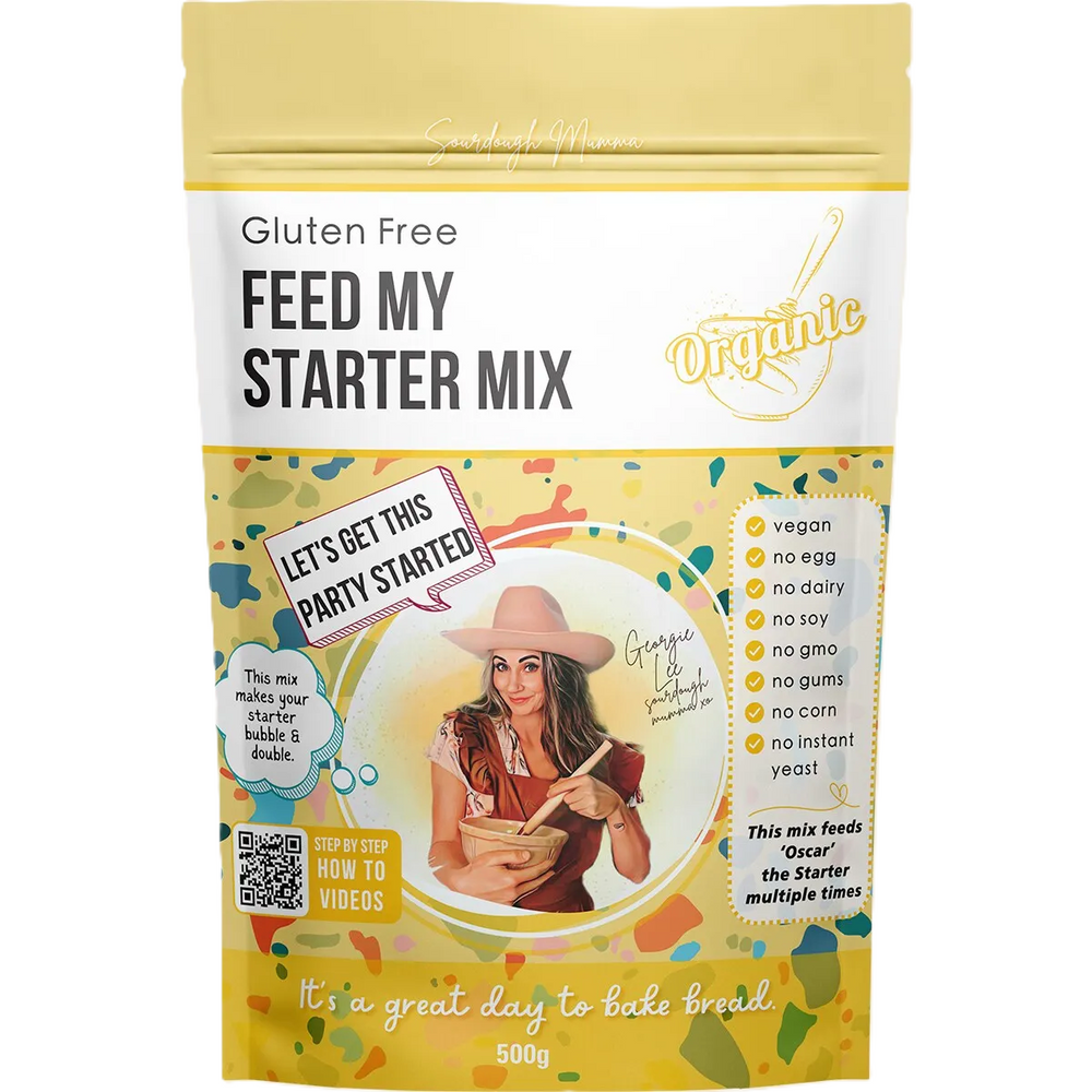 Gluten Free Organic Feed My Starter Mix 500g